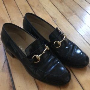 Vintage Gucci Horsebit Loafers